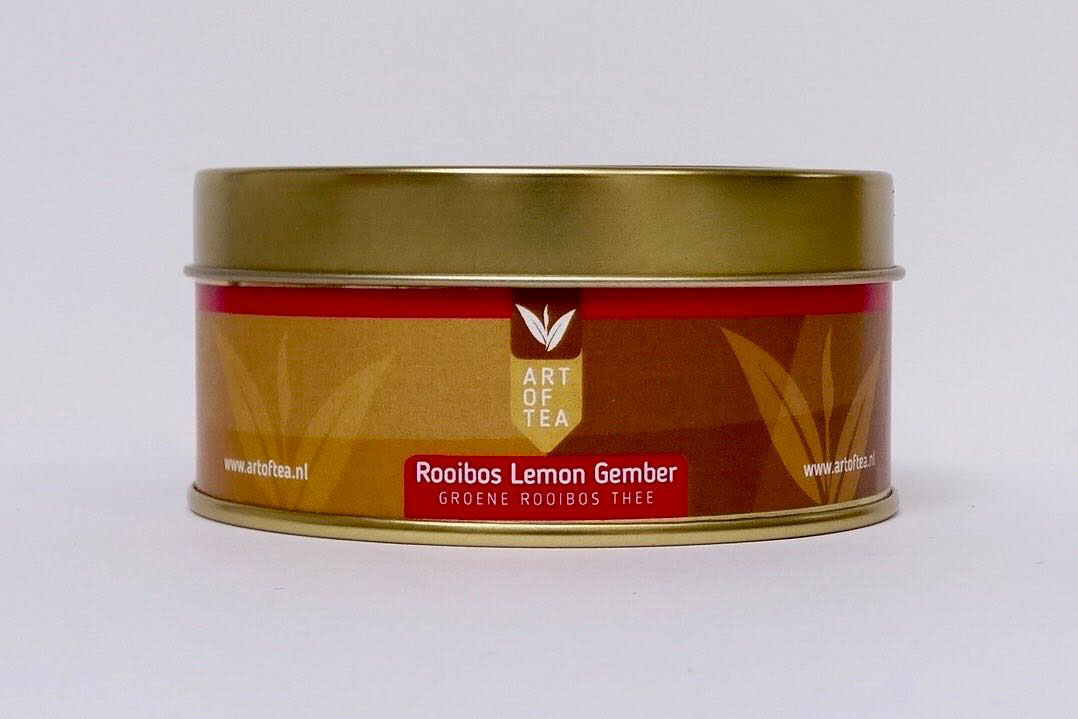 Groene rooibos lemon gember